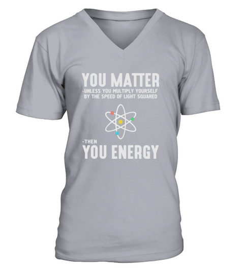 you matter unless you multiply yo V-Neck T-shirt