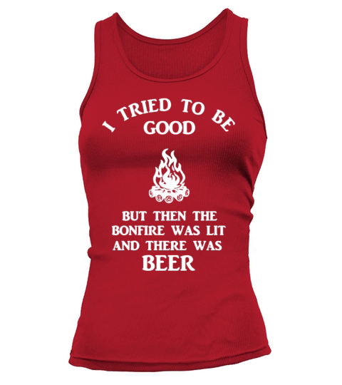 Beer and Camping Shirt Women's Tank Top