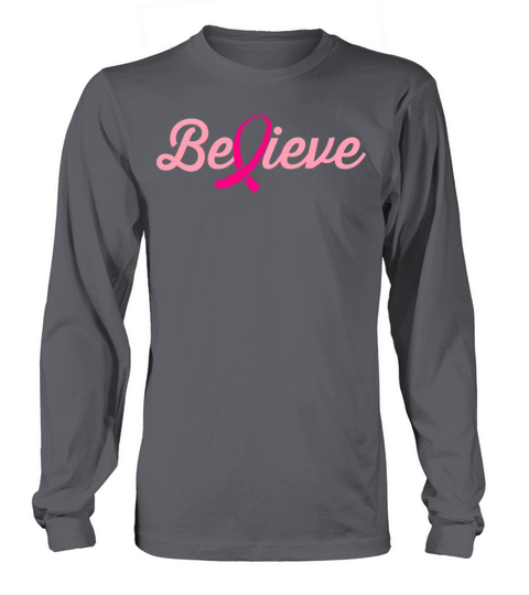 Believe Ribbons Men's Long Sleeve