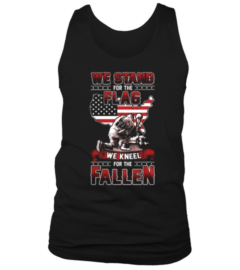 Memorial - Stand for the flag - American Tank Top Unisex