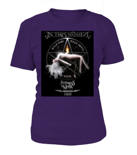in this moment half god half devil US tour 2017 T-Shirt T-Shirt Woman