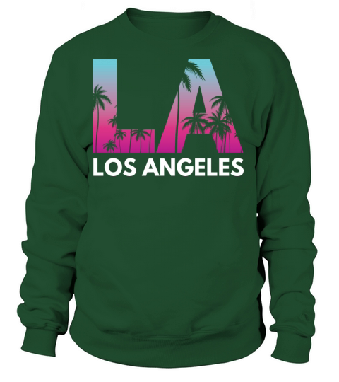 LA Los Angeles palm trees Women's Sweatshirt