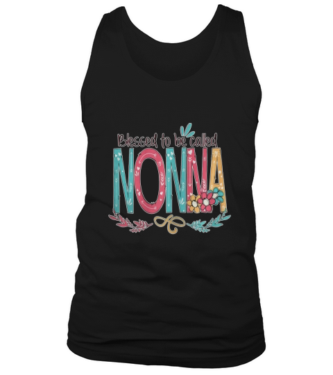 Blessed to be called Nonna Mother day Tank Top Unisex