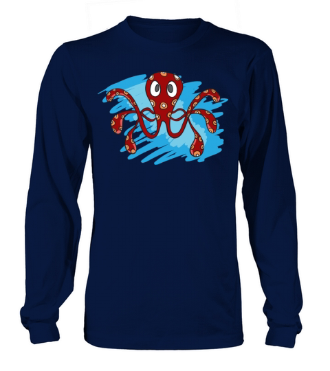 octopus Men's Long Sleeve