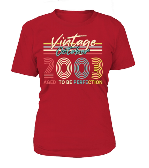 October 2003 Vintage Perfection Women's T-Shirt
