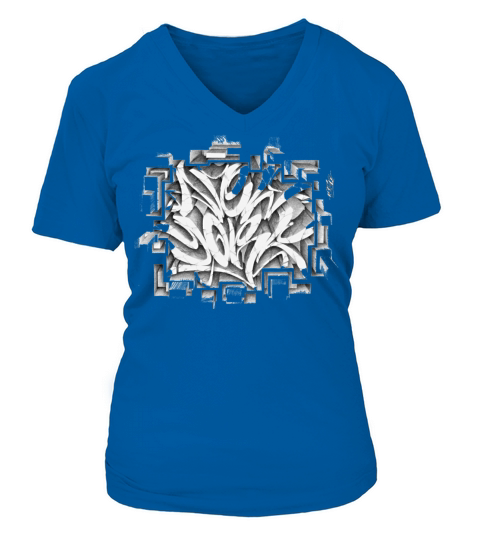 Kostya - NYG Design - REQUIRES WHITE SHIRT COLOR Women's V-Neck T-shirt