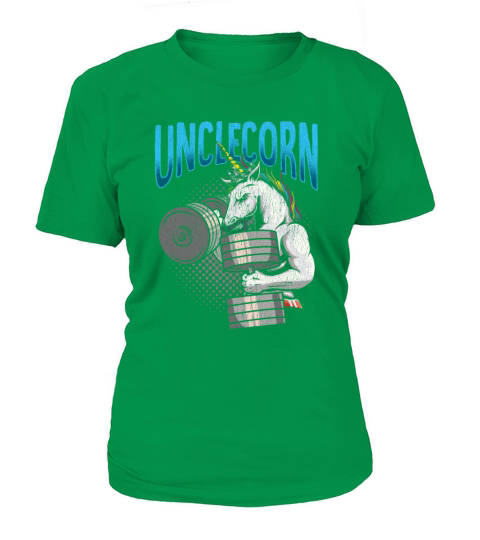 Cool Unicorn Uncle Weightlifting Gym Workout Women's T-Shirt