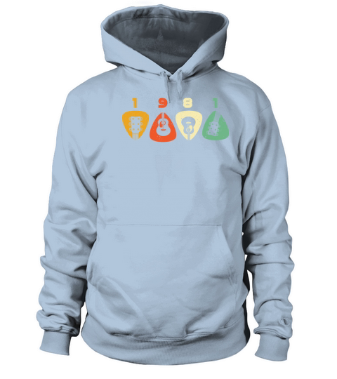 1981 Birthday Pick TShirt 40th Birthday Shirt Born Women's Hoodie