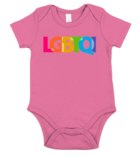 LGBTQI Short Sleeve Baby One-Piece