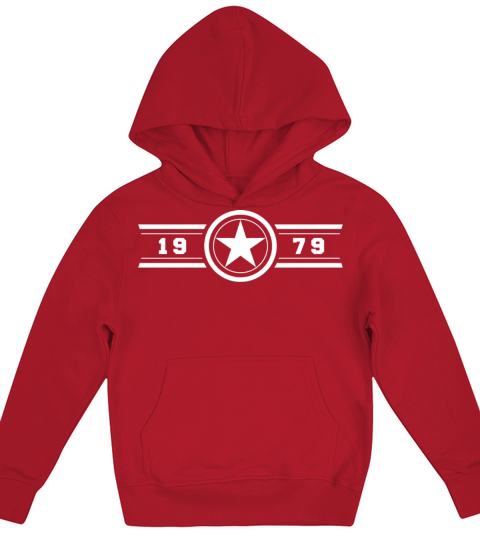 1979 Vintage Design with Star Kids Hoodie