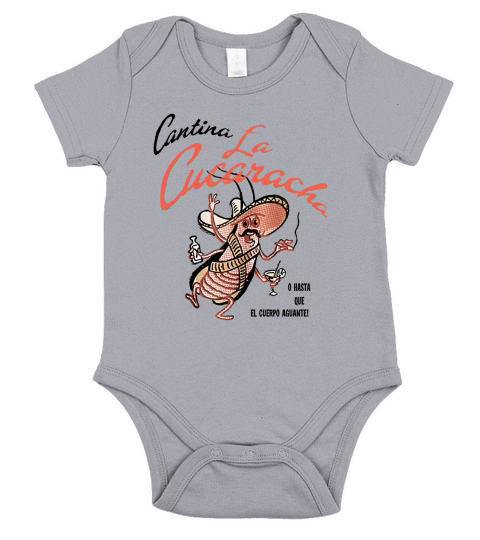 Lucky Brand La Cucaracha Short Sleeve Baby One-Piece