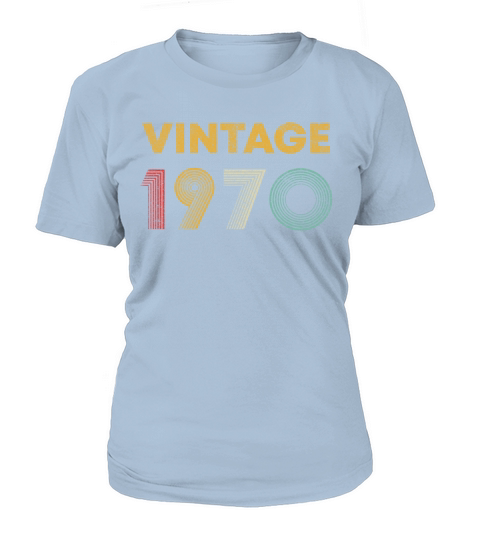 Vintage 1970 50th Birthday Women's T-Shirt