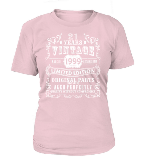 Vintage Made in 1999 21st Birthday Gift 21 Years O Women's T-Shirt