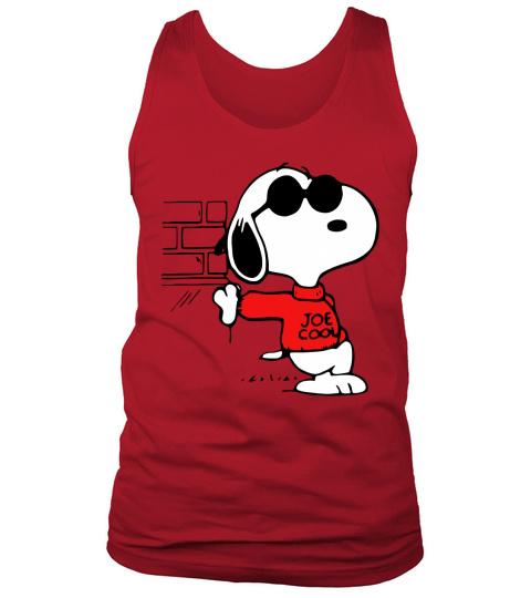 Joe Cool  Snoopy Tank Top Unisex