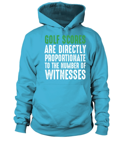 Funny Golf Shirt Golf Scores Women's Hoodie
