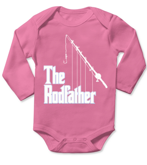 fishing rodfather Long Sleeve Baby One-Piece
