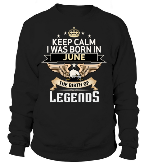 BORN IN JUNE Women's Sweatshirt