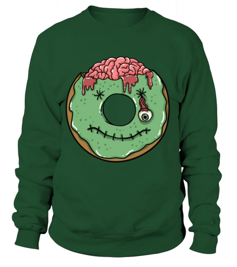 HALLOWEEN DONUT ZOMBIE Women's Sweatshirt