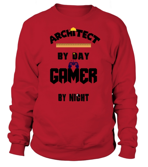 Architect By Day Gamer By Night Women's Sweatshirt