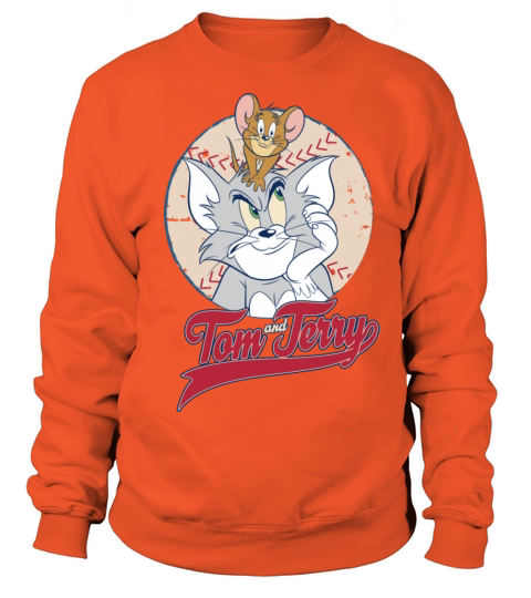 Tom and Jerry Baseball Women's Sweatshirt