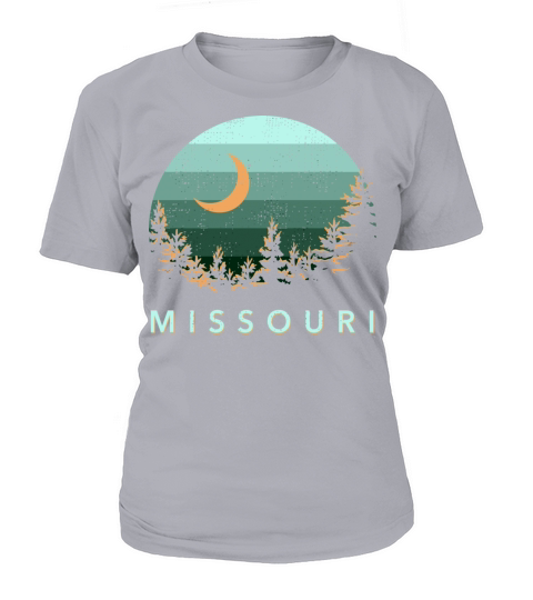 Missouri Vintage Sunset Outdoors Hiking Souvenir Women's T-Shirt