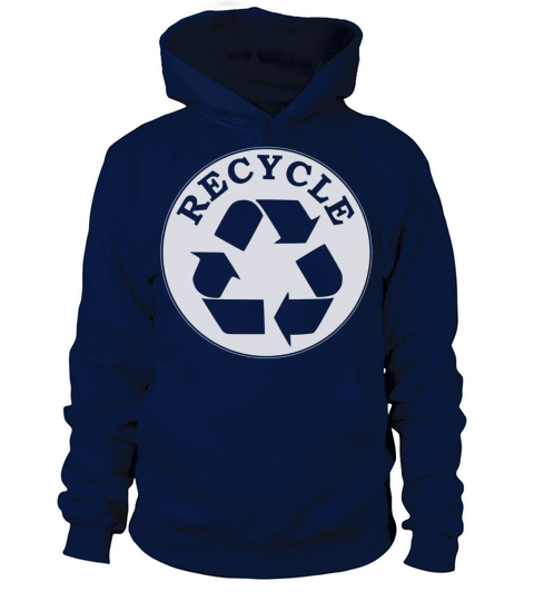 Recycle logo tee shirt Men's Hoodie