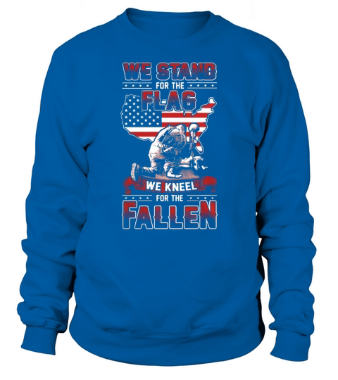 Memorial - Stand for the flag - American Sweatshirt Unisex