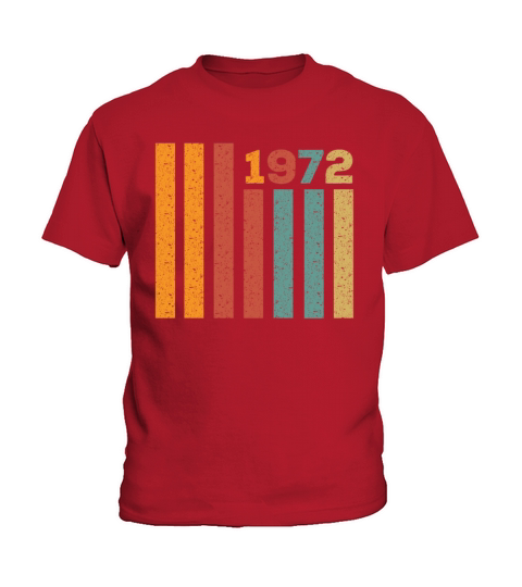 Vintage 1972 birthday men women Kids T-Shirt