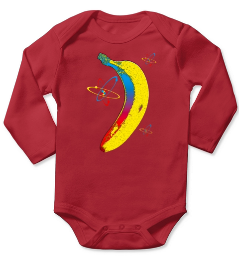 ATOMIC BANANA Long Sleeve Baby One-Piece