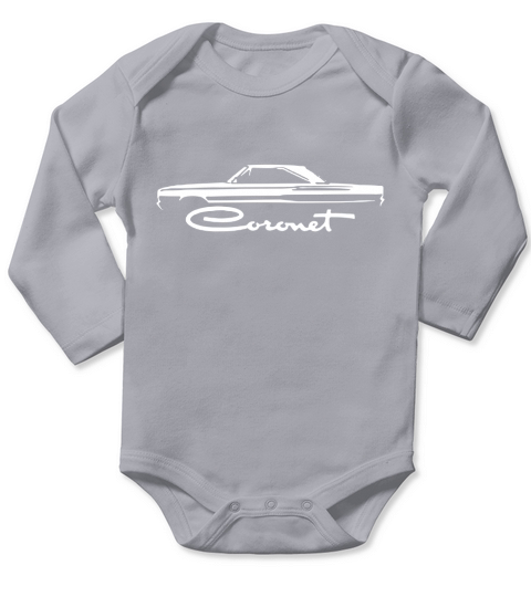 Dodge coronet Long Sleeve Baby One-Piece