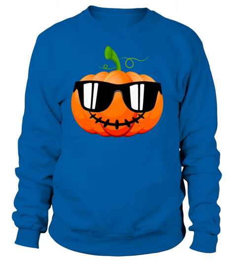 Cool pumpkin head Halloween costume kids gift Women's Sweatshirt