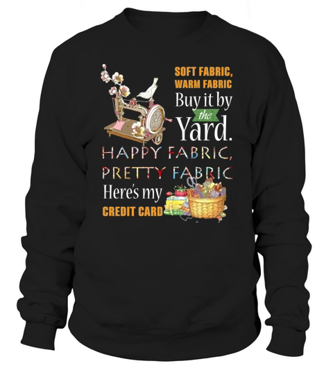 Soft fabric warm fabric buy it by the yeard happy fabric pretty shirt - Coffee Mug (colored) Sweatshirt Unisex