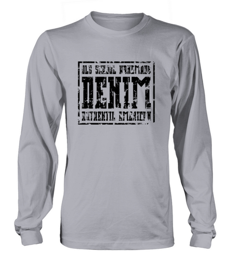 american denim handmade Women's Long Sleeve