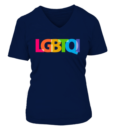 LGBTQI Women's V-Neck T-shirt