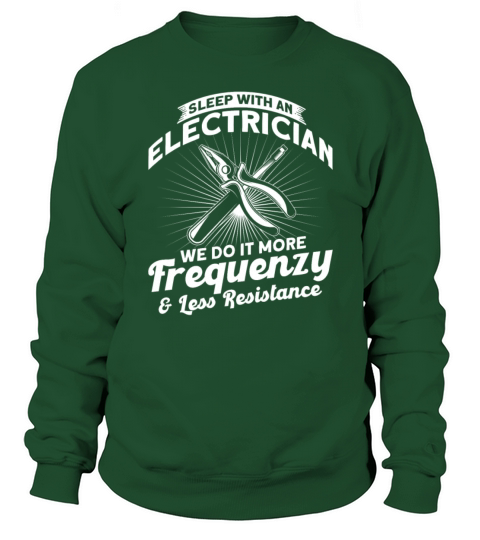Professional Electrician Electricial Worker Men's Sweatshirt