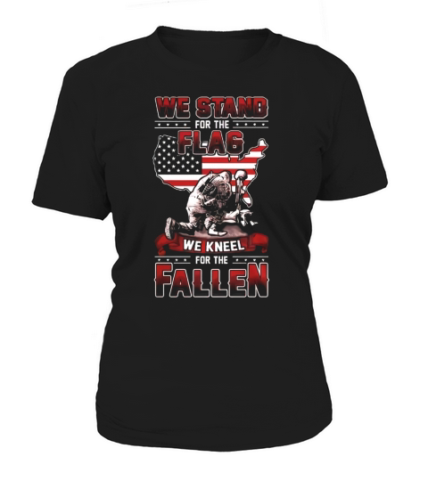 Memorial - Stand for the flag - American Women's T-Shirt