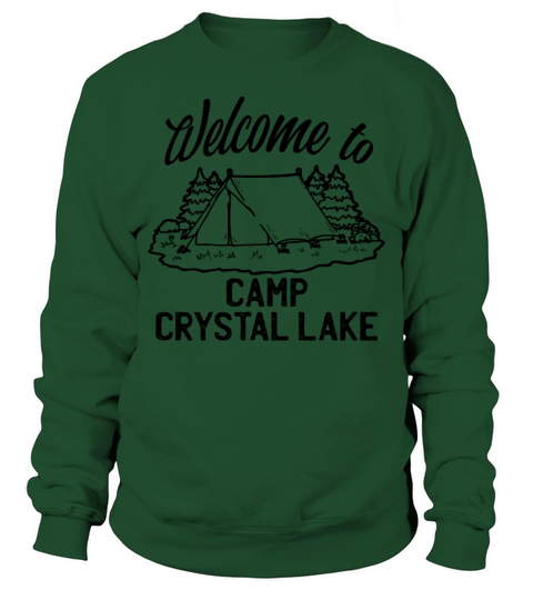 Welcome to Camp Crystal Lake Friday the 13th Jason Men's Sweatshirt