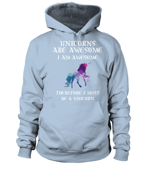 unicorn are awesome i am Men's Hoodie