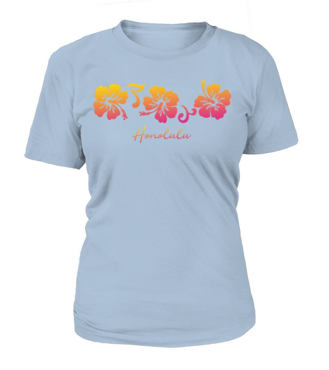 Hawaiian Tropical colorful vacation souvenir Women's T-Shirt