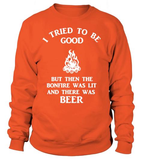 Beer and Camping Shirt Women's Sweatshirt