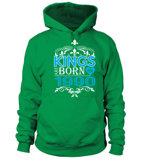 Kings Are Born In 1990 Happy Fathers Day Women's Hoodie