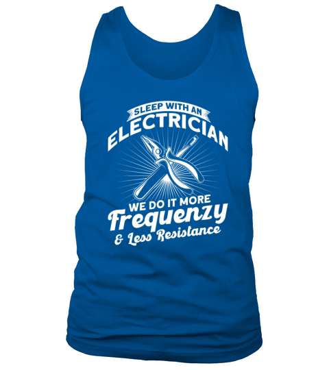 Professional Electrician Electricial Worker Men's Tank Top