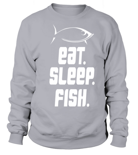 Eat - Sleep - Fish Fisherman T Shirt Design Women's Sweatshirt