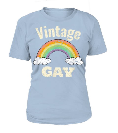 Vintage Gay LGBT Retro Gay Pride Month Funny LGBTQ Women's T-Shirt