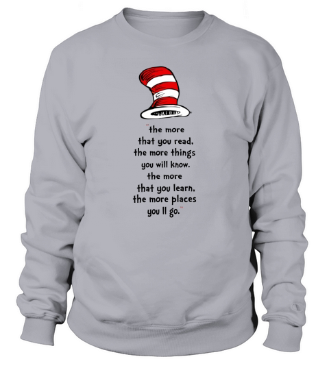 Dr Seuss Day Kids Sweatshirt Unisex