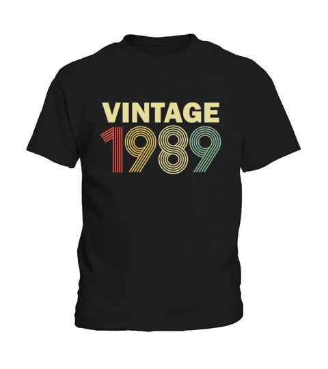 Vintage 1989 Kids T-Shirt