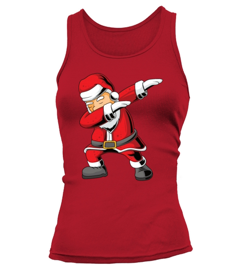Dabbing Santa Claus Women's Tank Top