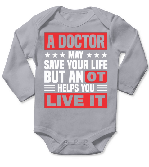 Occupational Therapy Gifts for Occupational Long Sleeve Baby One-Piece