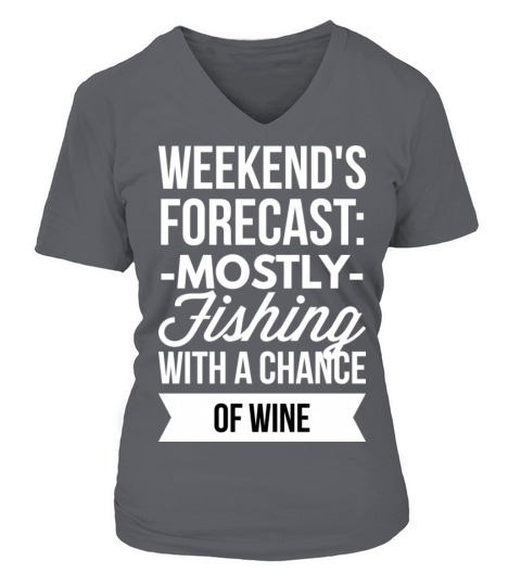 Mostly Fishing Women's V-Neck T-shirt