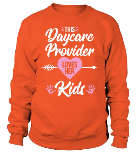 Daycare Provider Valentines Day Childcare Women's Sweatshirt